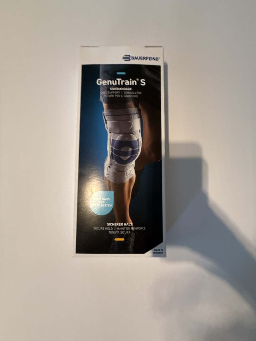 Bauerfeind GenuTrain S Knee Support Titan Size 4 Left